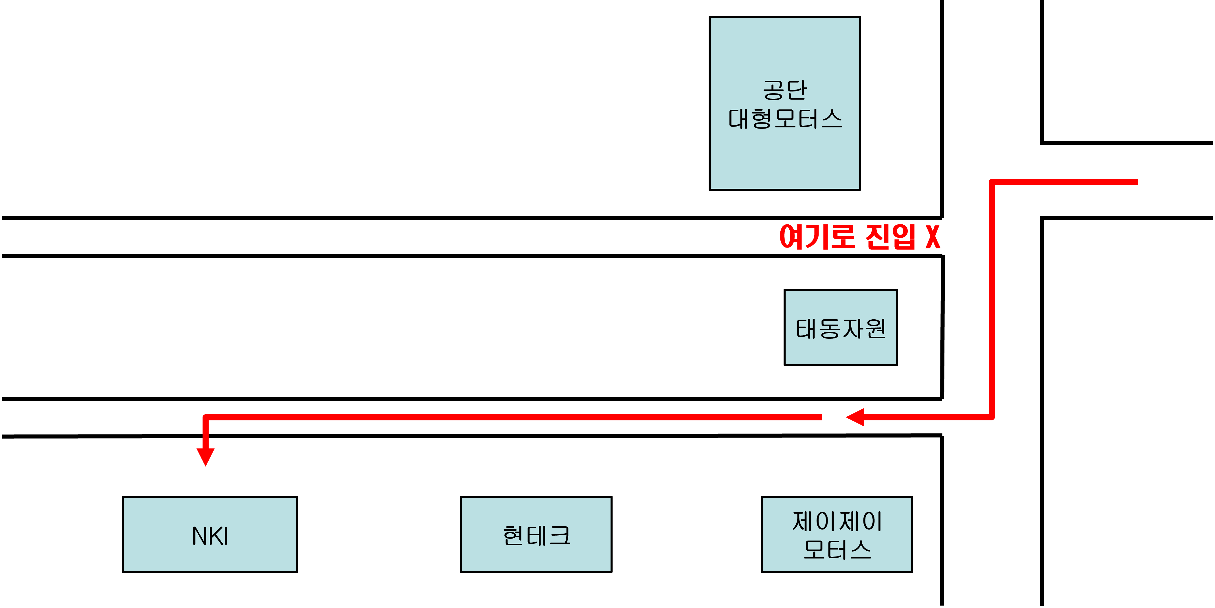 오시는 길 약도 - (주)엔케이아이 자동화 (충남 천안)