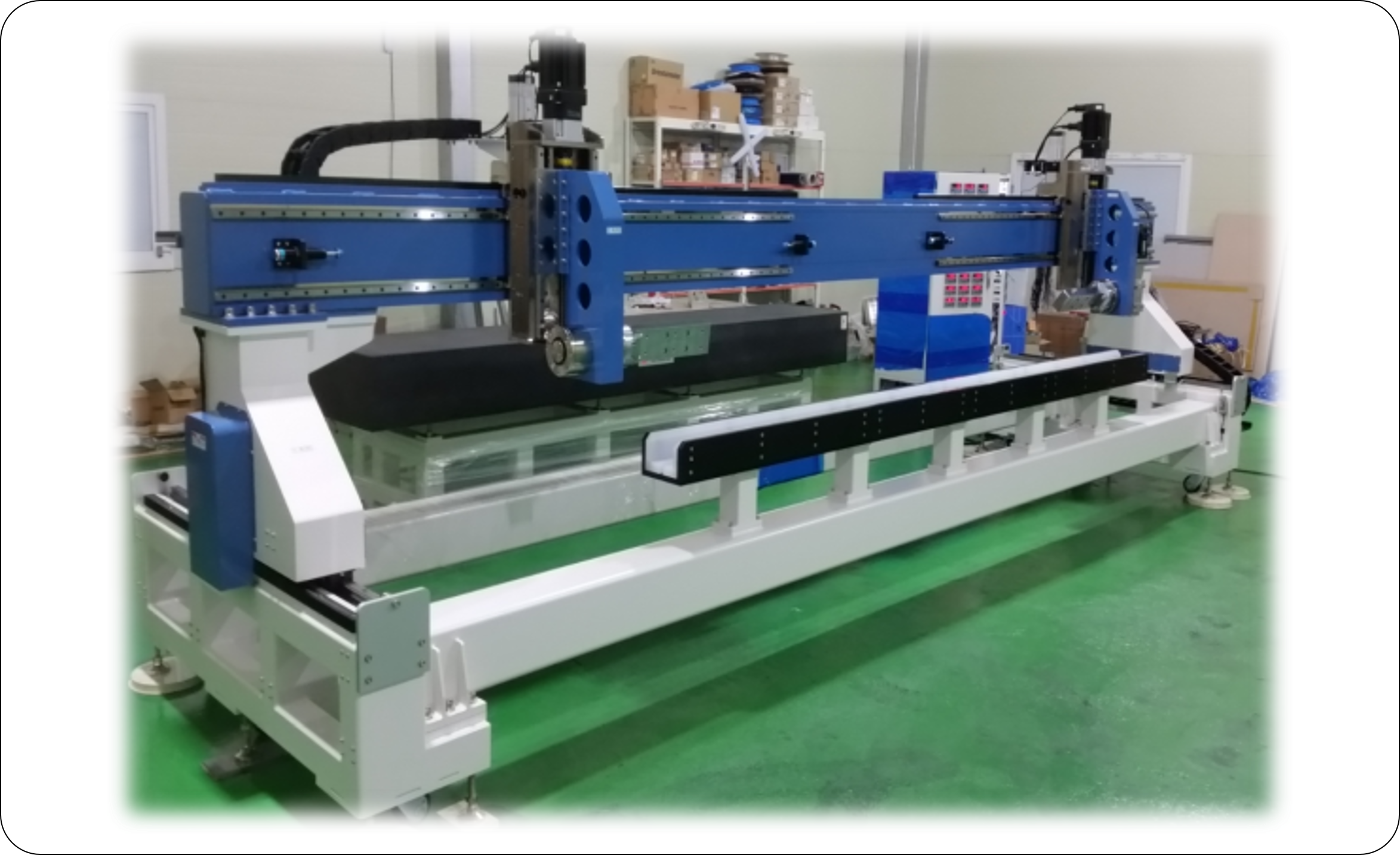 SLIT NOZZLE GAP 측정기 사례 - 정밀 계측 자동화